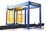 Double pallet stacker 
